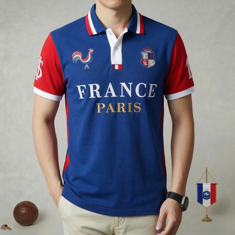 France Heritage Polo — A Tribute to Football Legacy